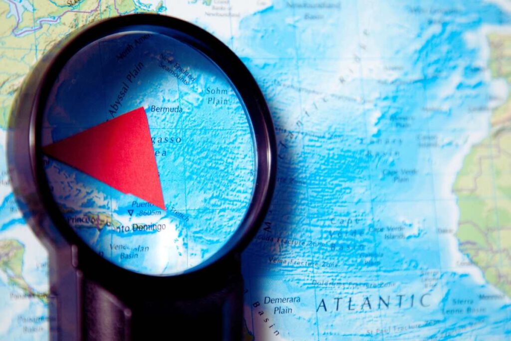 Triangolo Bermuda, mappa, mistero